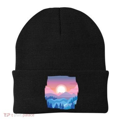 Sunset Mountain Beanie