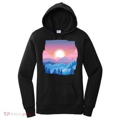 Sunset Mountain Women's Hoodie