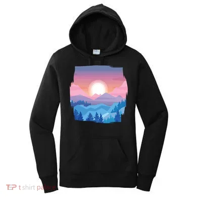 Sunset Mountain Women's Hoodie