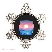 Sunset Mountain Ornament thumb 0