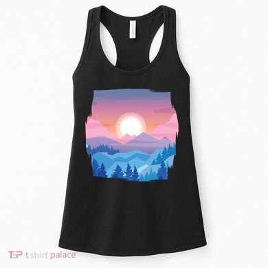 Sunset Mountain Women's Tank Top