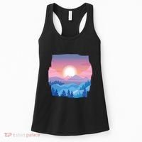 Sunset Mountain Women's Tank Top thumb 0