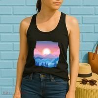 Sunset Mountain Women's Tank Top thumb 2