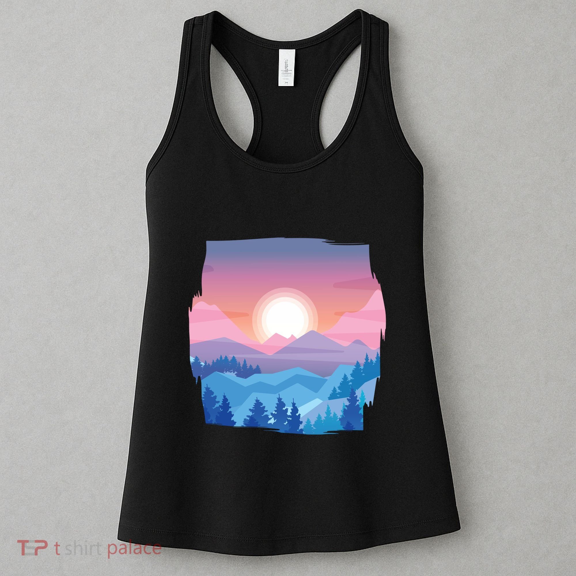 Sunset Mountain Women's Tank Top