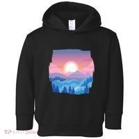 Sunset Mountain Toddler Hoodie thumb 0