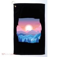 Sunset Mountain Golf Towel thumb 0