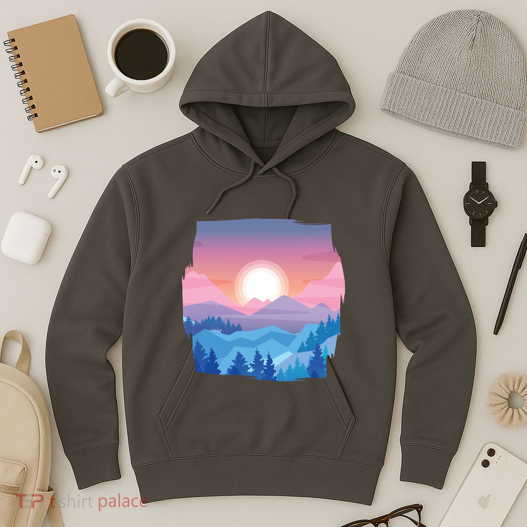 Sunset Mountain Hoodie