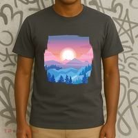 Sunset Mountain T-Shirt thumb 3