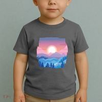 Sunset Mountain Toddler T-Shirt thumb 2