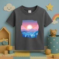 Sunset Mountain Toddler T-Shirt thumb 3