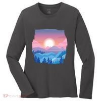 Sunset Mountain Women's Long Sleeve Shirt thumb 0