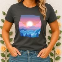 Sunset Mountain Women's T-Shirt thumb 2