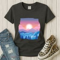 Sunset Mountain Women's T-Shirt thumb 3