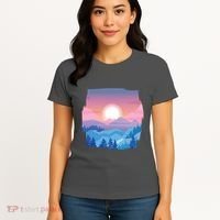 Sunset Mountain Women's T-Shirt thumb 4