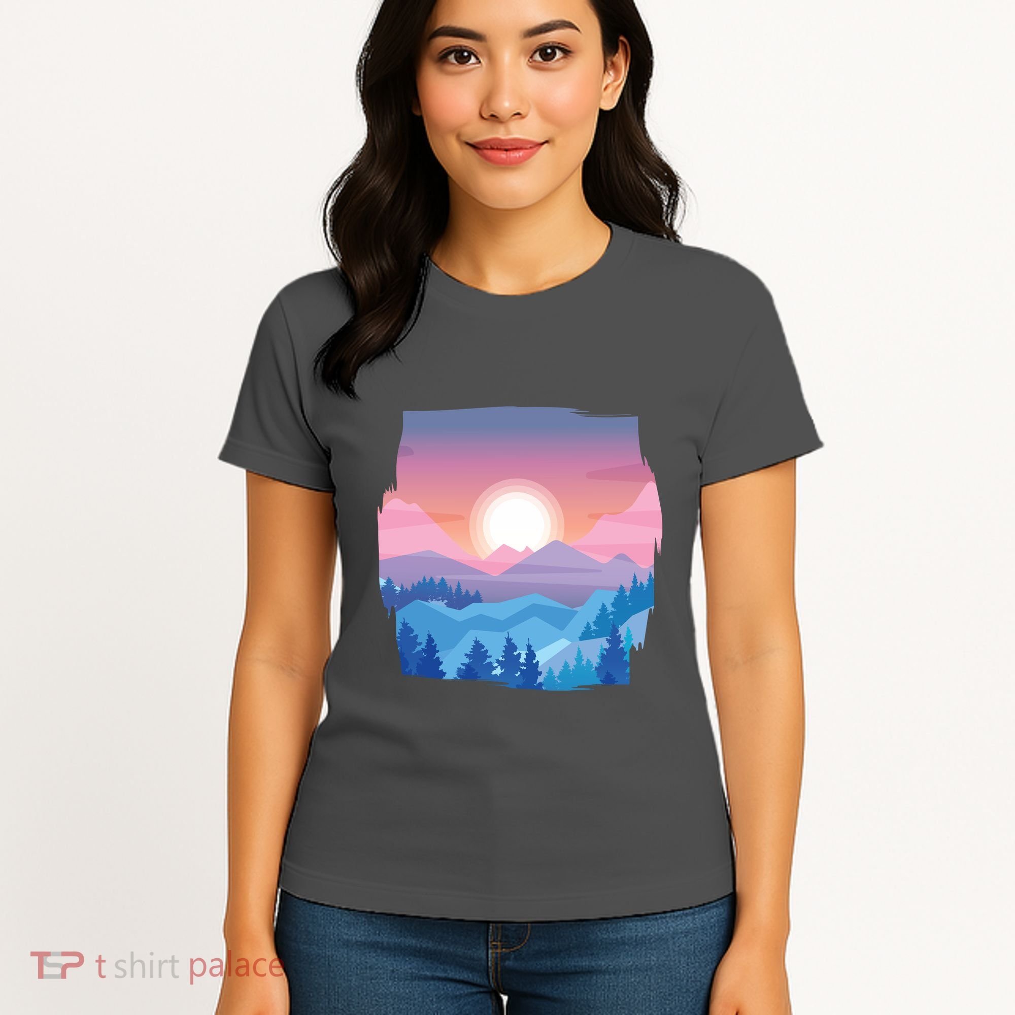 Sunset Mountain Women's T-Shirt