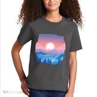 Sunset Mountain Kids T-Shirt thumb 2