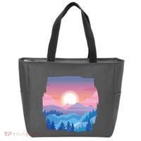 Sunset Mountain Tote Bag thumb 0