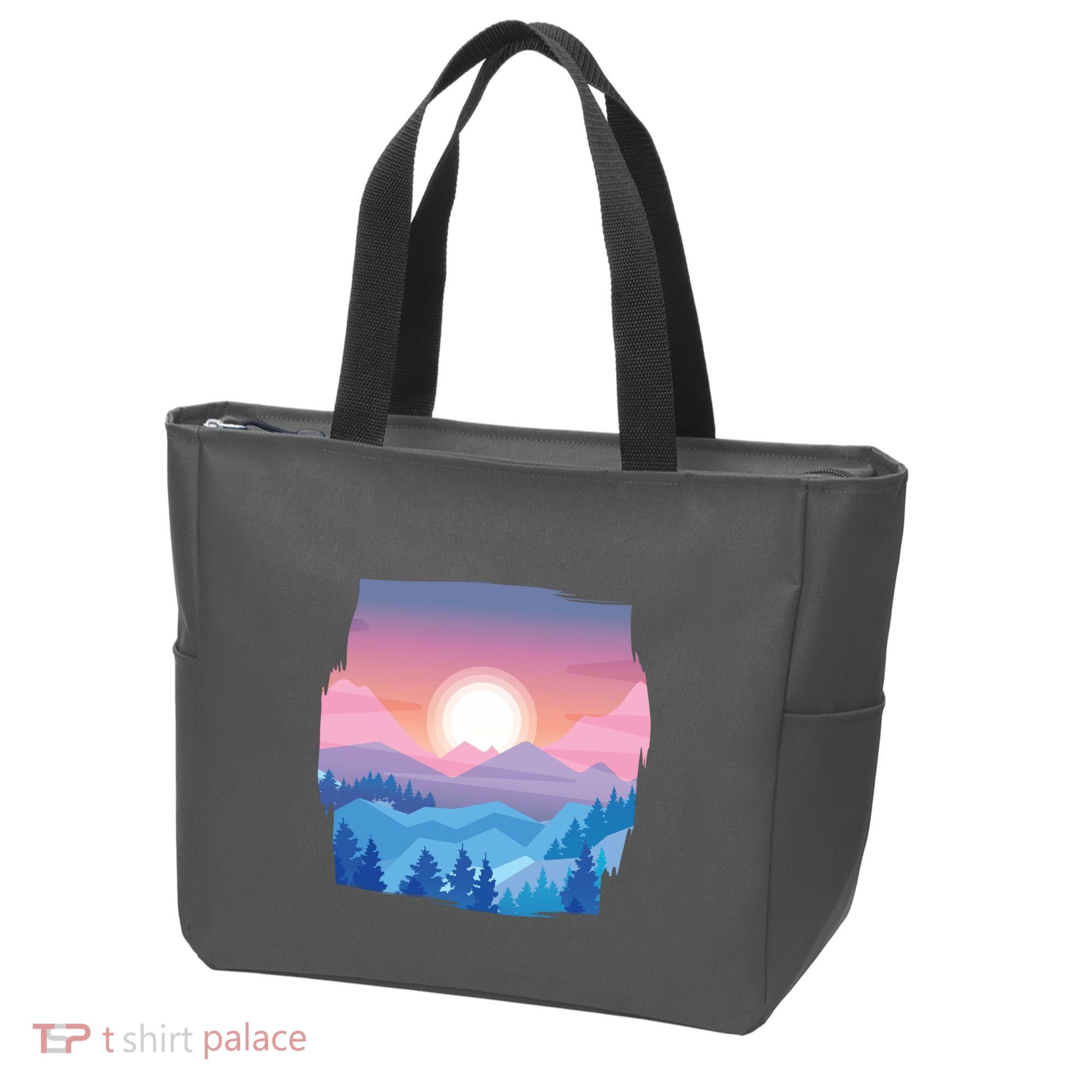 Sunset Mountain Tote Bag
