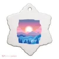 Printed ornament — front