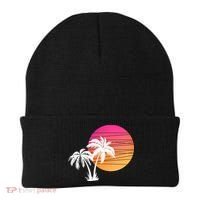 Sunset Palm Trees Beanie thumb 0