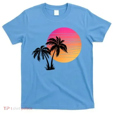 Sunset Palm Trees T-Shirt