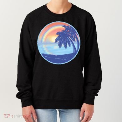 Sunset Rainbow Beach Women's Sweatshirt