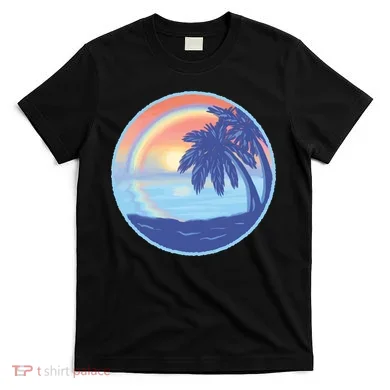 Sunset Rainbow Beach T-Shirt