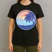 Sunset Rainbow Beach T-Shirt thumb 4