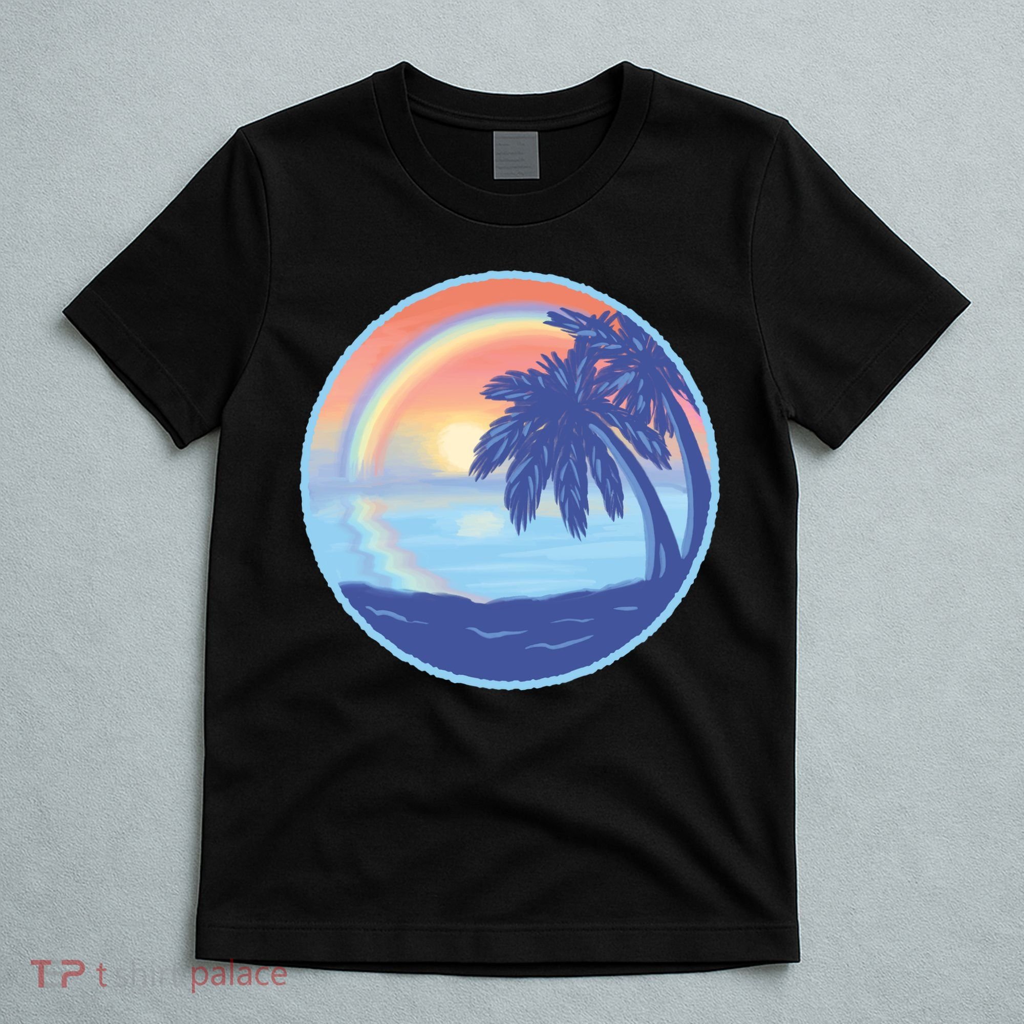 Sunset Rainbow Beach T-Shirt