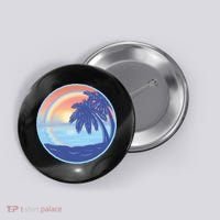 Sunset Rainbow Beach Button thumb 0