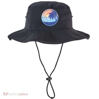 Sunset Rainbow Beach Bucket Hat