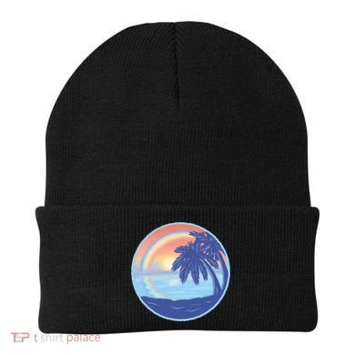 Sunset Rainbow Beach Beanie