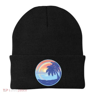 Sunset Rainbow Beach Beanie