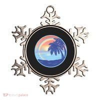 Sunset Rainbow Beach Ornament thumb 0