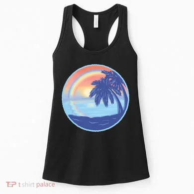 Sunset Rainbow Beach Women's Tank Top
