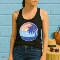 Sunset Rainbow Beach Women's Tank Top thumb 2