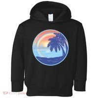 Sunset Rainbow Beach Toddler Hoodie thumb 0