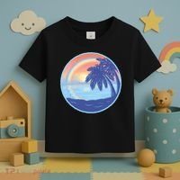 Sunset Rainbow Beach Toddler T-Shirt thumb 3