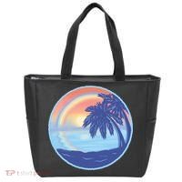 Sunset Rainbow Beach Tote Bag thumb 0