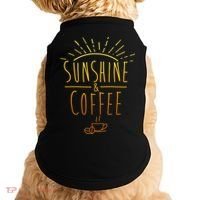 Sunshine And Coffee Doggie Tank thumb 0