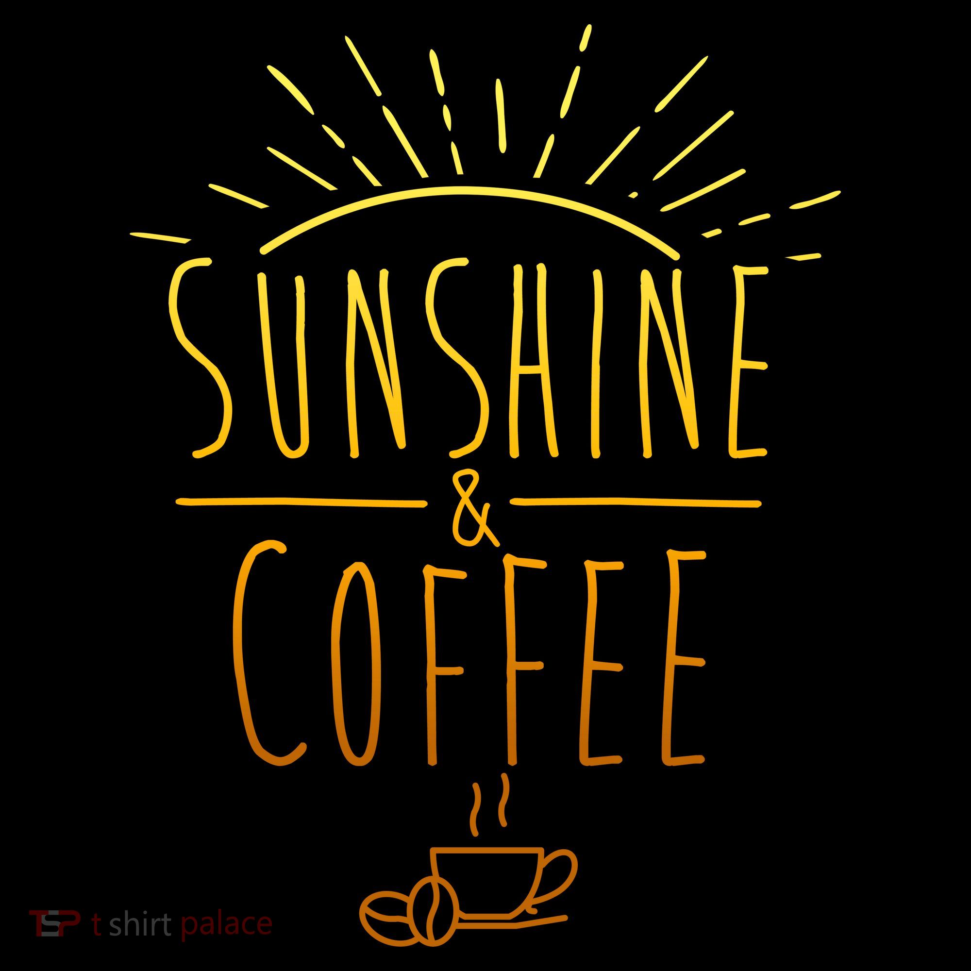 Sunshine And Coffee Long Sleeve Shirt