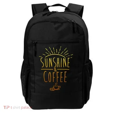 Sunshine And Coffee Backpack