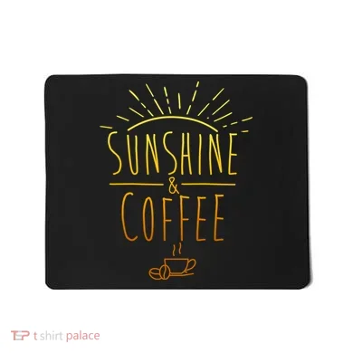 Sunshine And Coffee Mousepad