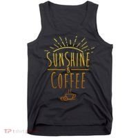 Sunshine And Coffee Tank Top thumb 0