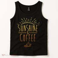 Sunshine And Coffee Tank Top thumb 2