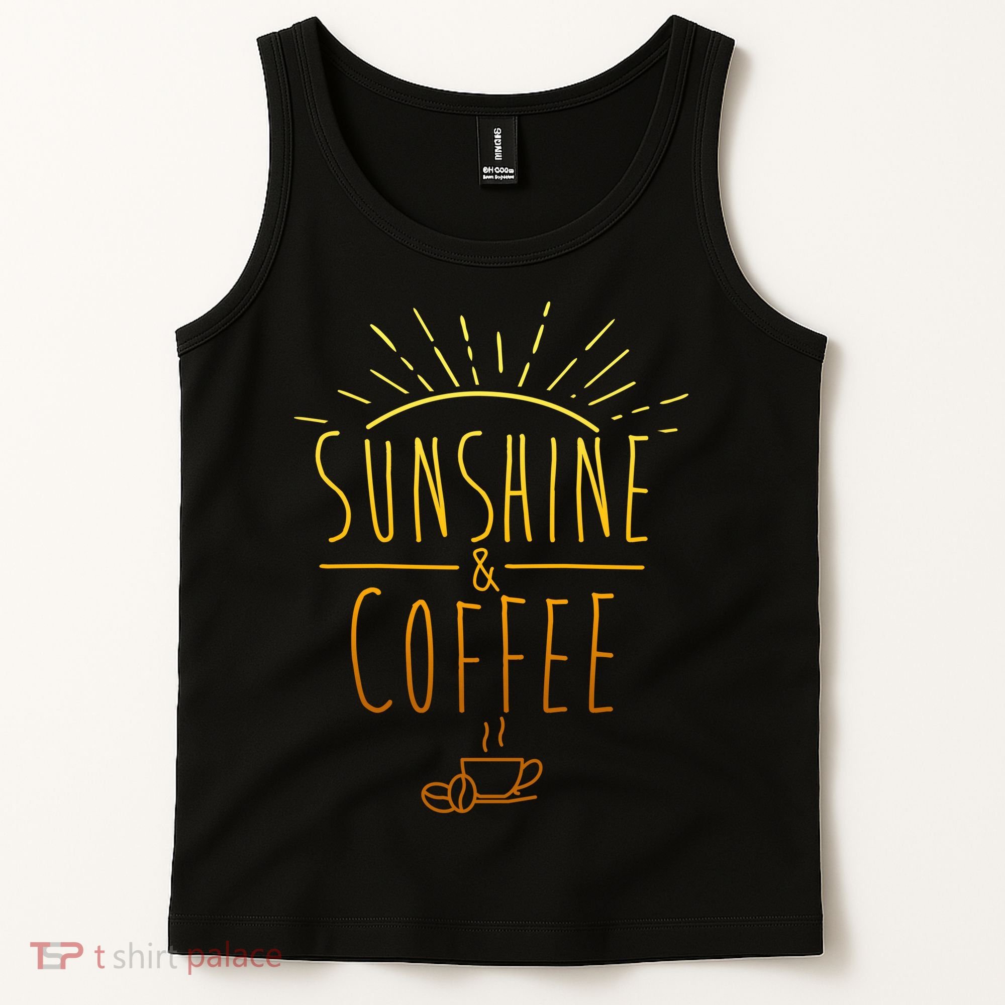 Sunshine And Coffee Tank Top
