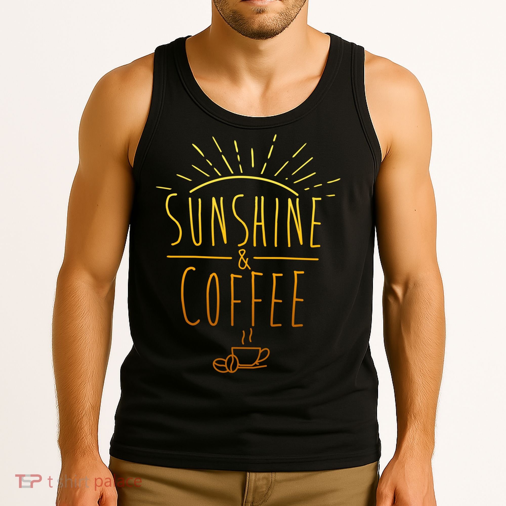 Sunshine And Coffee Tank Top