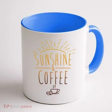 Sunshine And Coffee Coffee Mug back