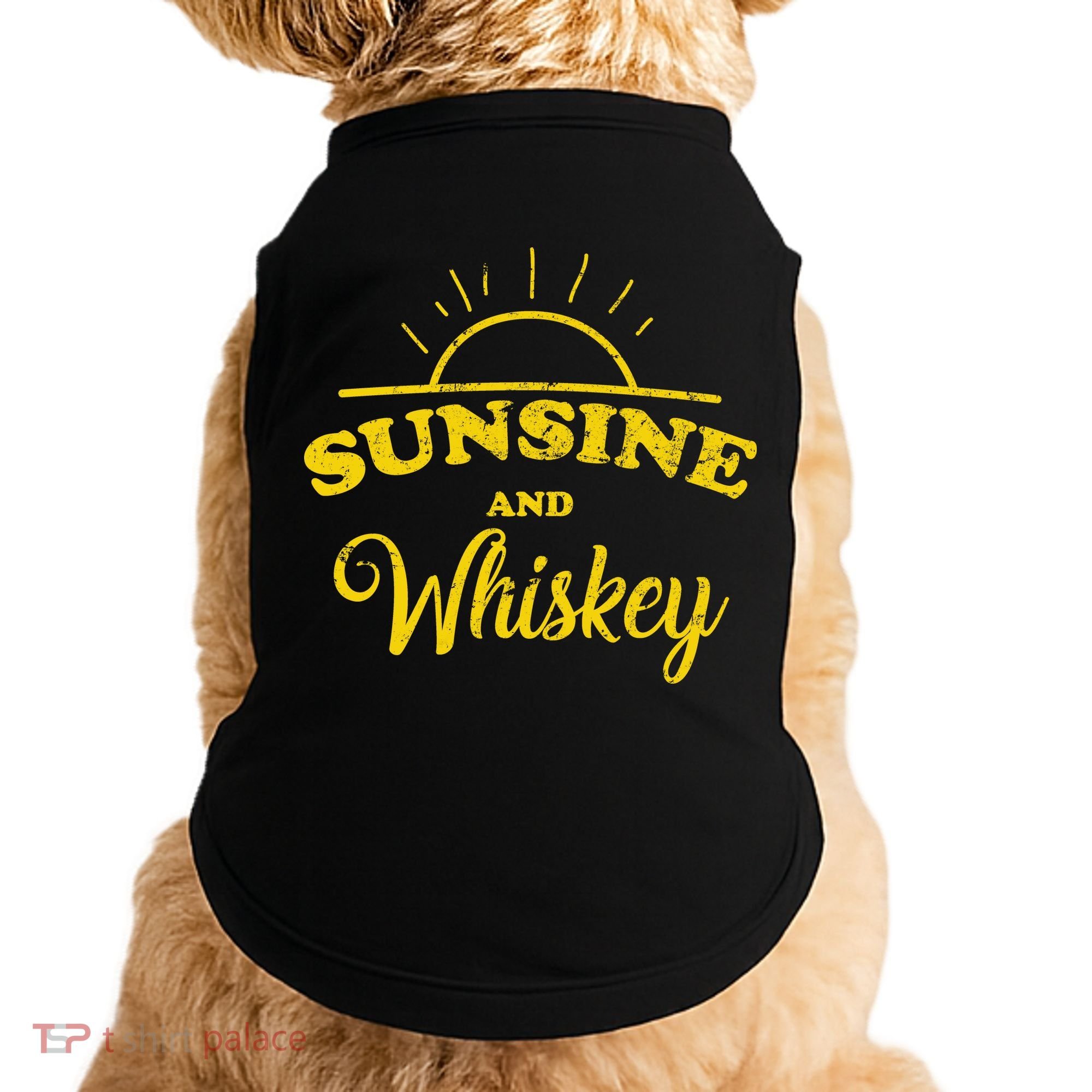 Sunshine And Whiskey Doggie Tank