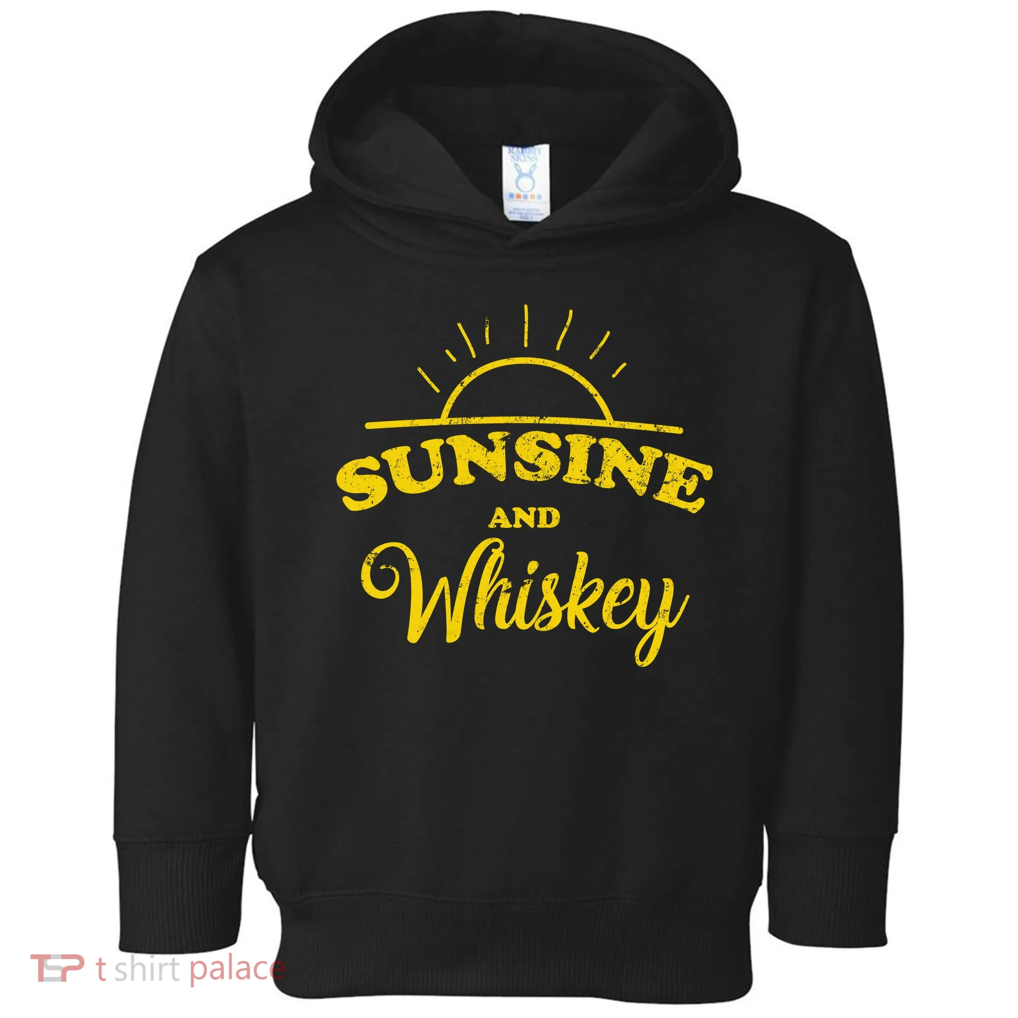 Sunshine And Whiskey Toddler Hoodie